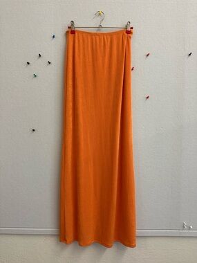 Princess Polly Vibrant Orange Maxi Skirt
